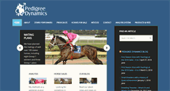 Desktop Screenshot of pedigree-dynamics.com.au